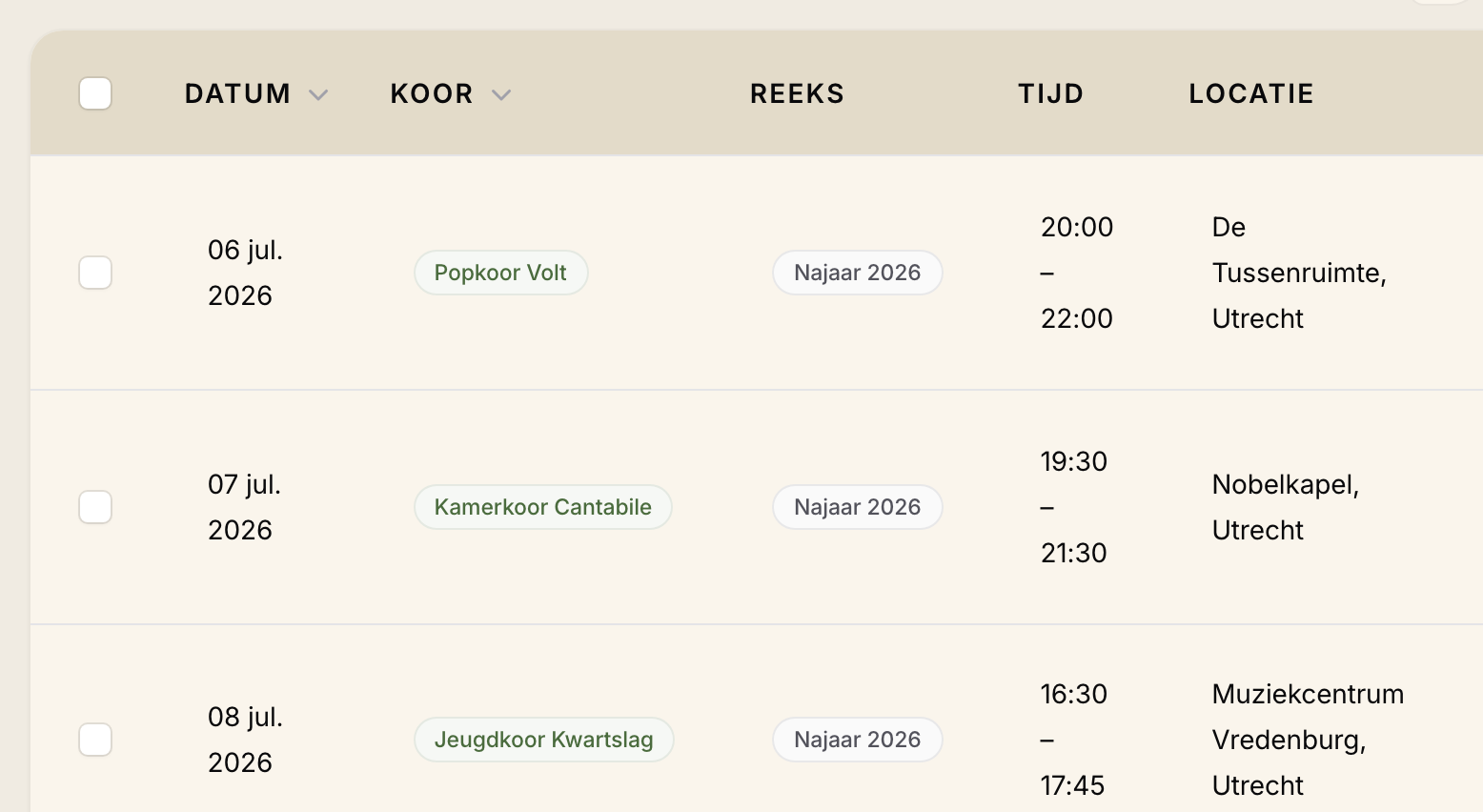 Lessen plannen
